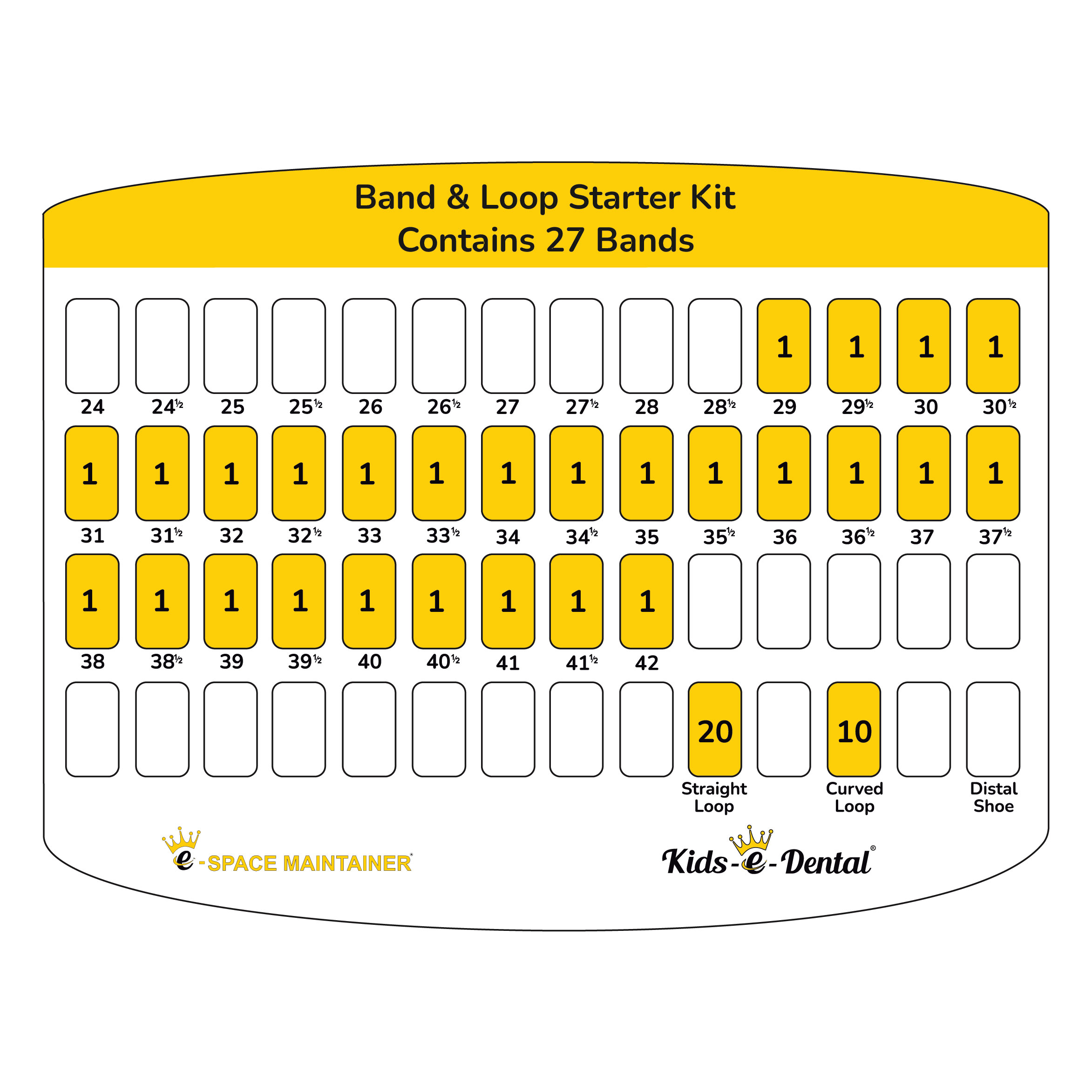 e-Space Maintainer Band & Loop Kit (With Accessories)